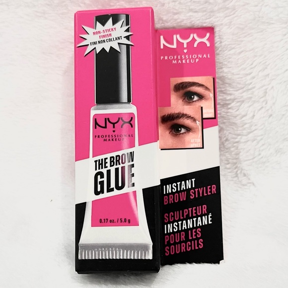 NYX Professional Makeup Medium Brown Brow Glue Instant Brow Styler - View #2